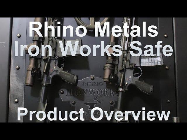 Rhino Metals Iron Works Safe Product Overview (AKA: The "Fat Unicorn")