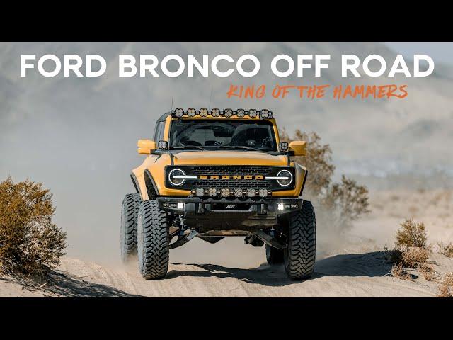 Ford Bronco ProRunner Off Road | King of the Hammers 2023