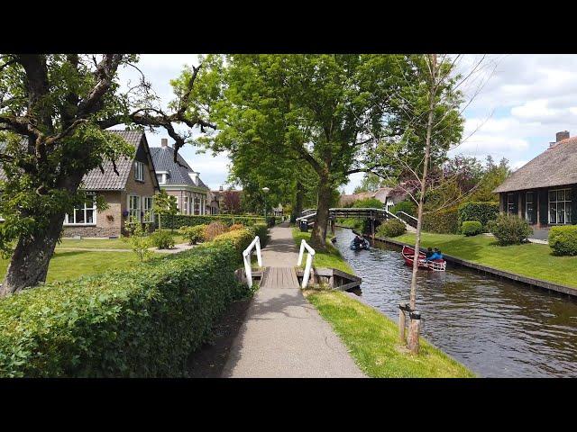 Walking in Giethoorn  | Overijssel | The Netherlands 4K60