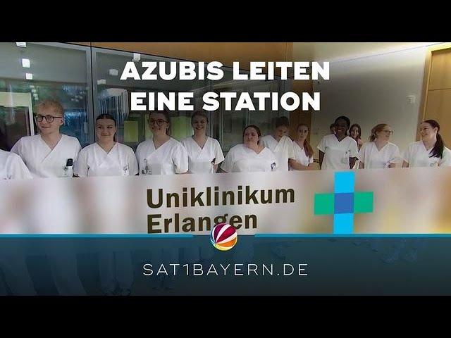 “Azubis leiten eine Station”: Projekt am Uniklinikum Erlangen