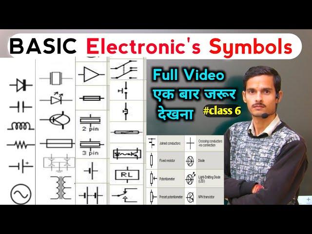 Basic Electronic Symbols Full Tutorial Video s.k Electronic