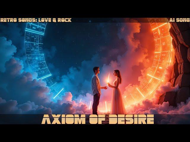  AI SONG: Axiom of Desire | Lyric Video | Retro Rock