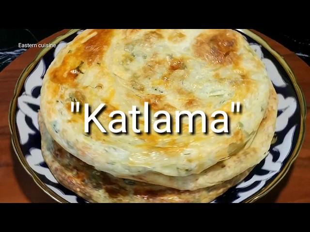 Katlama. Eastern cuisine