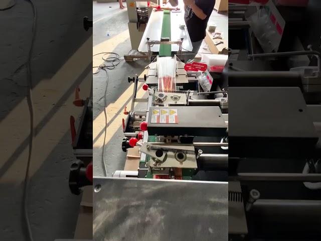 Incense packaging machine flow wrapper packer #labelingequipment #cnc #automation #machinelearning