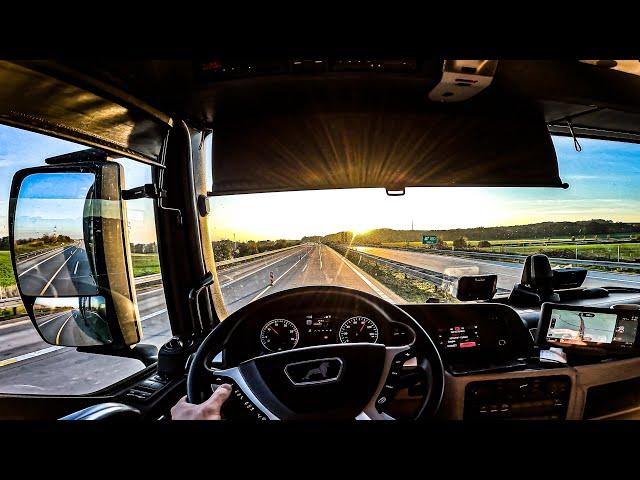 A DAY IN THE LIFE OF A TRUCK DRIVER IN EUROPE