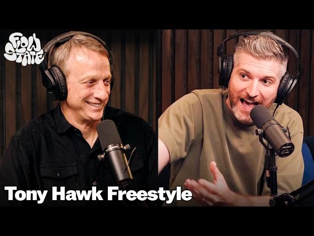 Harry Mack Freestyles for Tony Hawk on Flow State