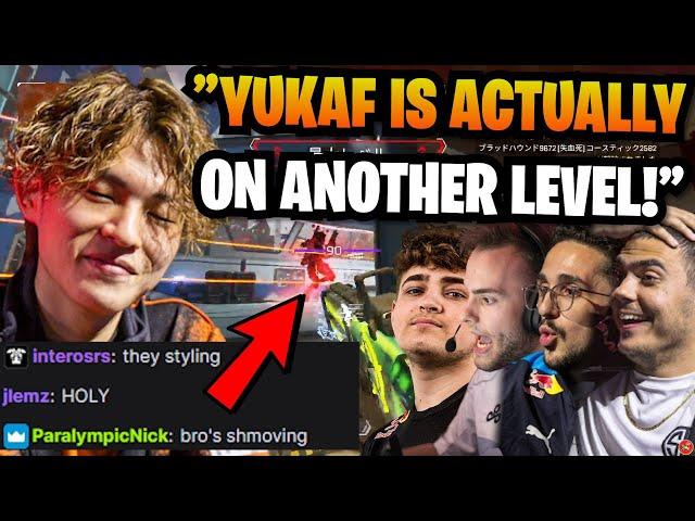 when FNC YukaF shows TSM ImperialHal & Apex Pros why he's the REAL MOVEMENT GOD in ALGS Scrims!