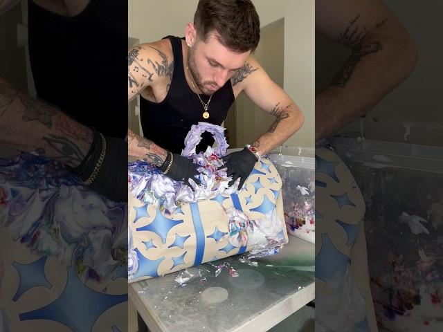 DID I RUIN IT #bag #duffle #kizo #travelbag #diamondduffle #diy #custom