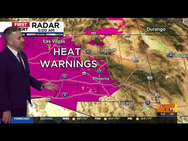 Extremely hot July 4 weekend in store for Phoenix