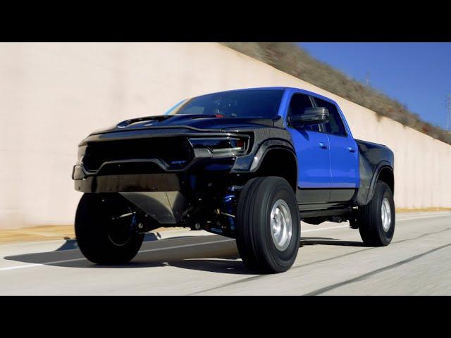 This 1,300HP Custom WIDEBODY Dodge TRX is a BEAST! [4K]