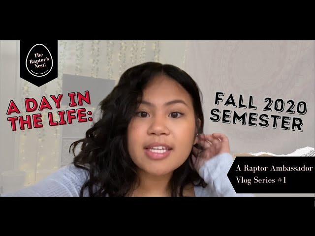 A Day in the Life! | RUC Fall 2020