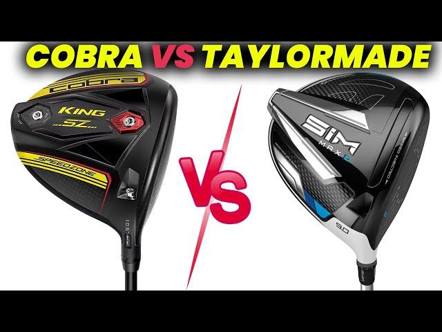 Cobra Speedzone Golf Driver vs TaylorMade SIM Max D Draw Golf Driver Review and Comparison