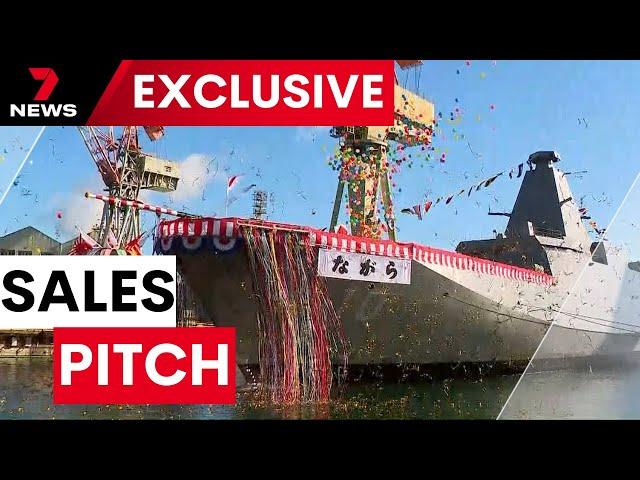 Why Japan could soon be building war ships for the Australian navy | 7NEWS