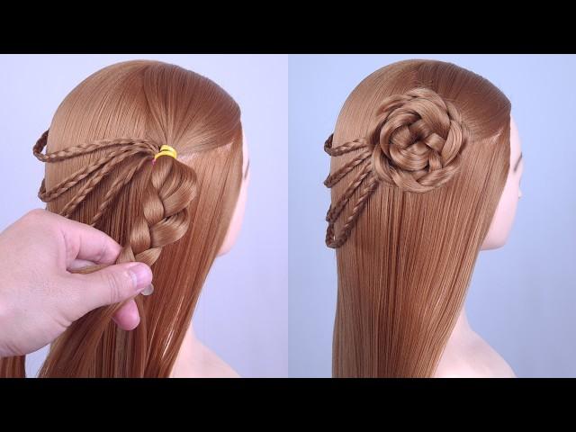 Simple Daily Using Hairstyle Tutorial | New Easy Hairstyle For Beginners #hairstyles #trending #hair