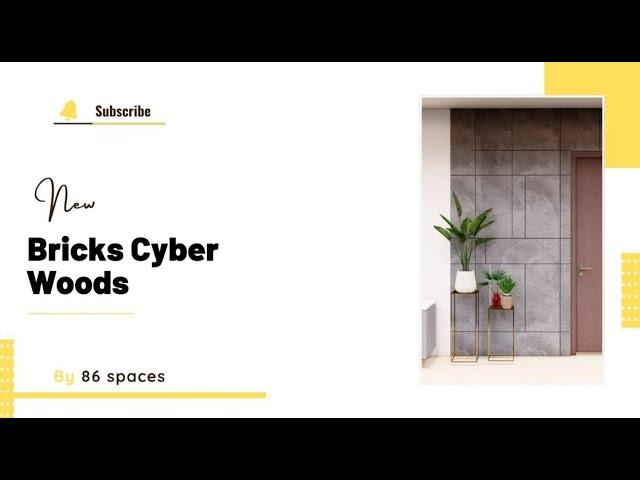 3BHK Modern Interiors - End to End turnkey project Brick cyberwoods