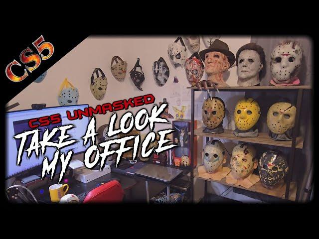 My Office | Jason Masks and More | First look where I make my videos