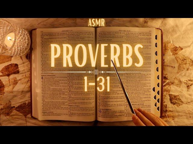 Bible ASMR - Whispering the ENTIRE Book of Proverbs 