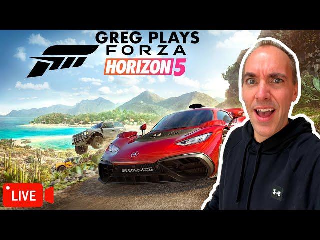 SO MANY FREE CARS |  Greg Plays Forza Horizon 5 Episode 1