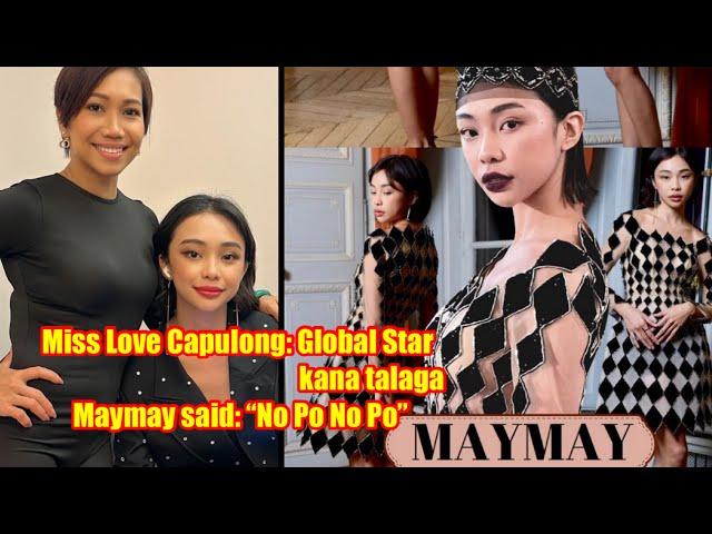 Very Humble na Maymay Entrata saying “ Hindi po ako International Star, Hindi po”