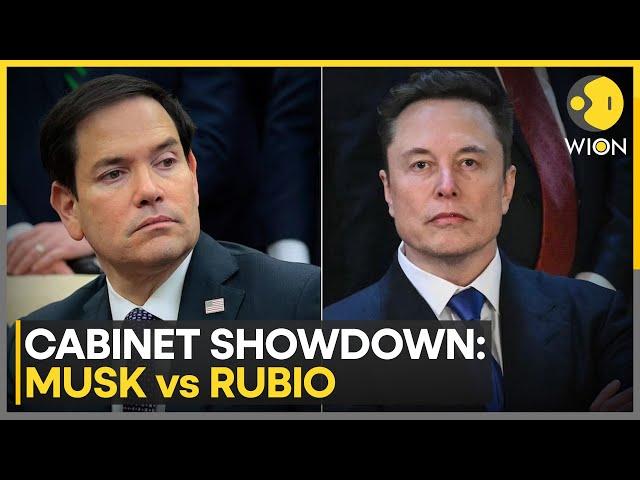 Trump Cabinet Row: Rubio Clashes With Elon Musk Over USAID Heated Cabinet Showdown | WION