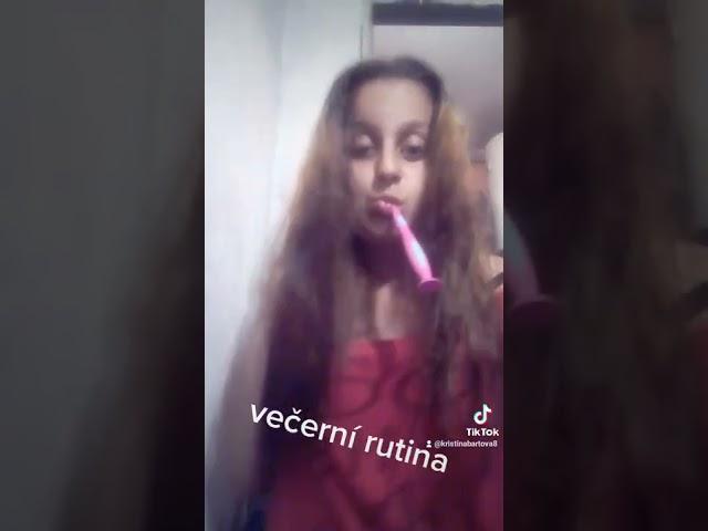 večerní rutina
