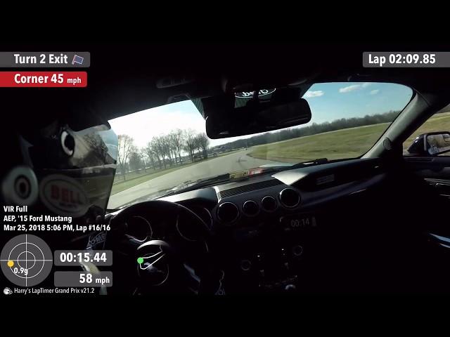 VIR Full (3/25/2018) - 2015 Mustang GTPP