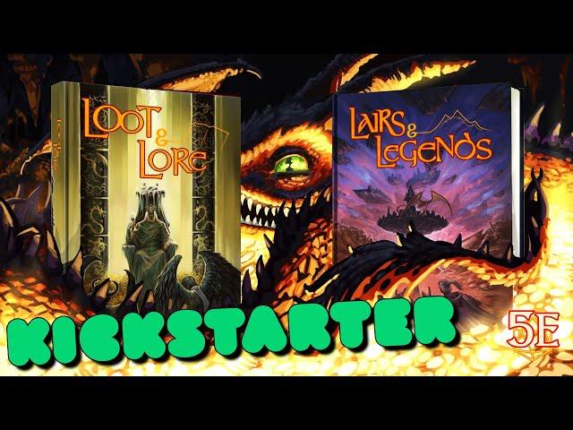 My New Kickstarter! Lairs & Legends