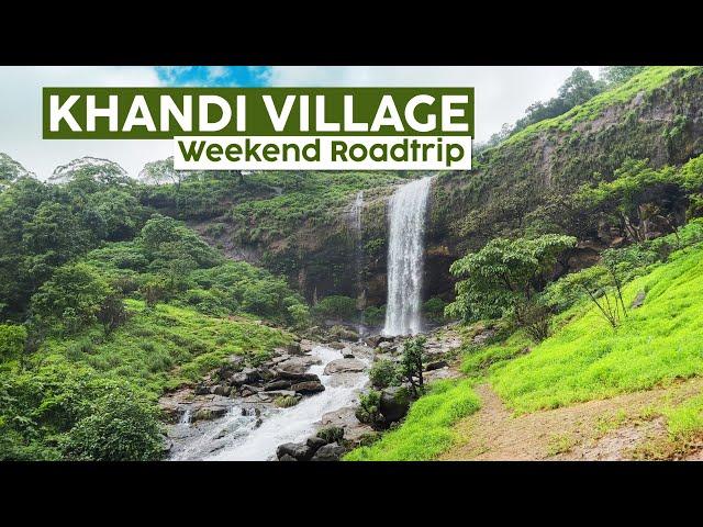 Khandi Waterfalls | Weekend roadtrip near Pune | Bendewadi Waterfall