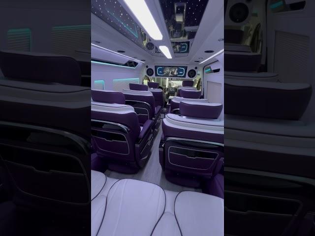 Toyota hiace premium VIP luxury Class Made in Cambodia modified #hiacecambodia #hiace #shorts