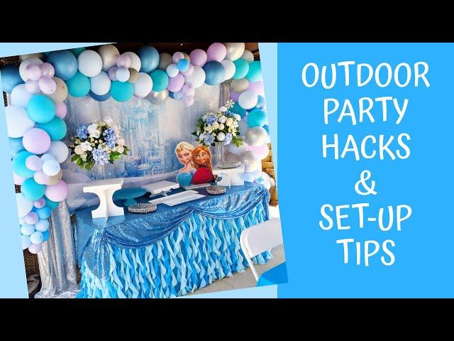 Outdoor Party Hacks