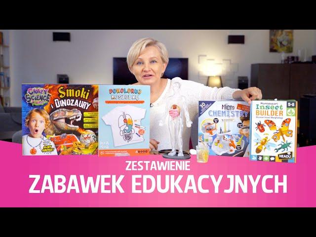 Zestawienie zabawek edukacyjnych dla dzieci