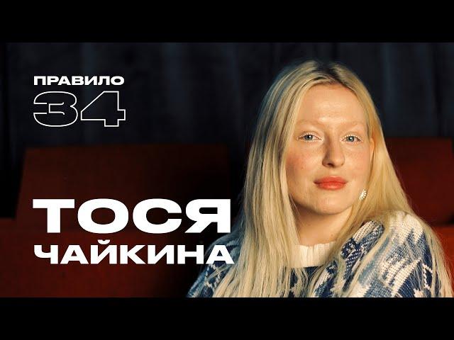 Тося Чайкина: право женщины на тело (подкаст «правило 34»)