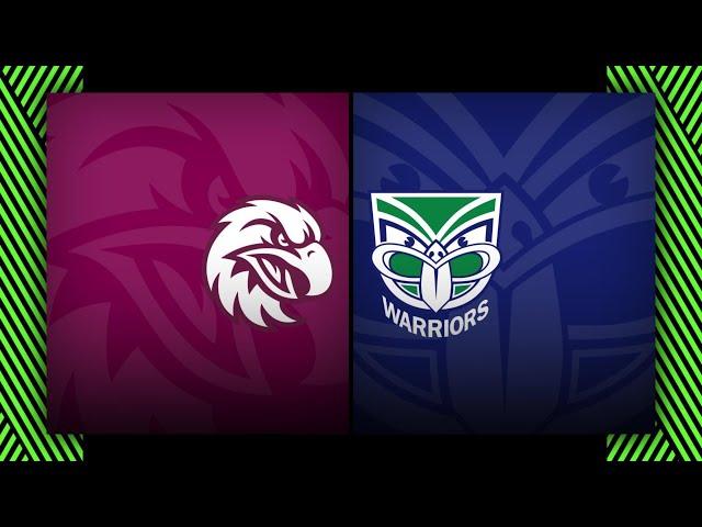 NRL 2024 | Sea Eagles v Warriors | Extended Match Highlights