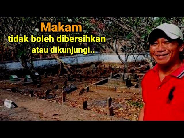 Wanita satu Kampung akan jadi begini bila Makam Niken Gandini Putri Kuning dirawat dibersihkan.