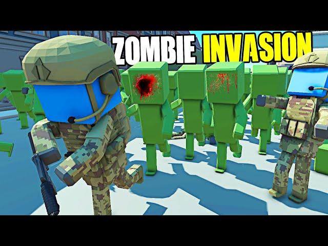 Can I Survive Largest ZOMBIE ARMY Invasion EVER on Halloween?! - Ancient Warfare 3