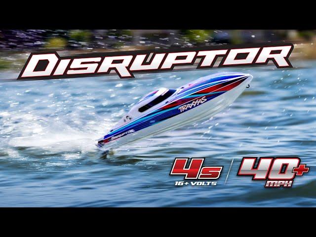 Extreme Brushless 4s Speed Boat | @Traxxas Disruptor