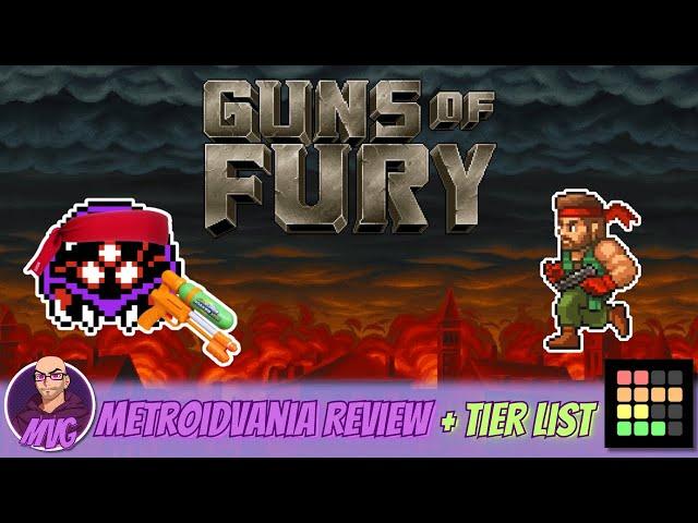 Guns of Fury - Metroidvania Review + Tier List