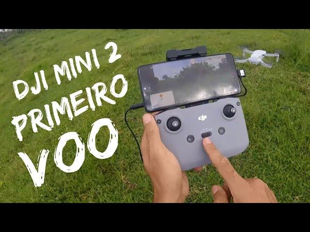 DRONE DJI MINI 2 primeiro voo  sera o melhor drone da DJI ? 