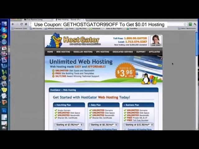 HostGator Coupon with our 25% off Hostgator Promo Code