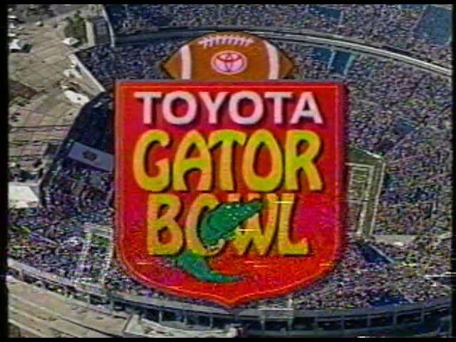 1999 Gator Bowl Georgia Tech vs Notre Dame; College Football