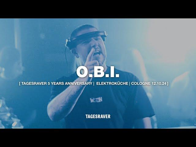 O.B.I. @ TAGESRAVER [ 5 YEARS ANNIVERSARY | ELEKTROKÜCHE 12.10.24 ] [ HARDTECHNO ]