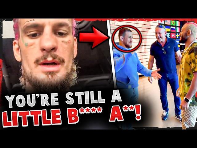 Sean O'Malley wants REMATCH w/ "LITTLE B**** A**" Merab! Merab RUNS INTO Deiveson Figueiredo!