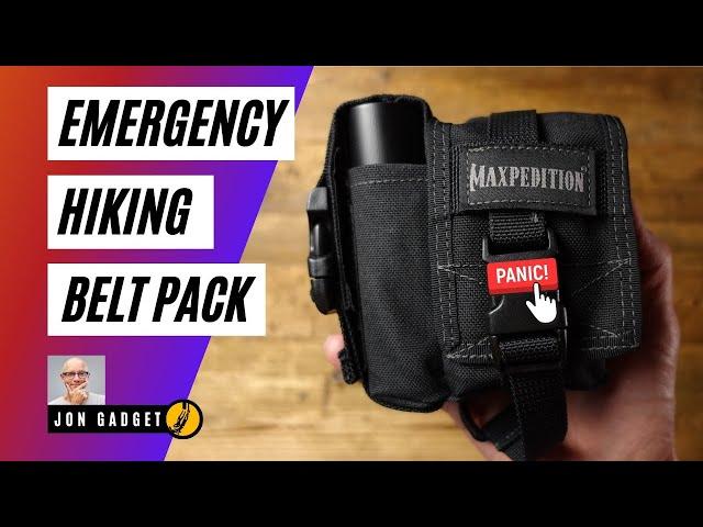 Emergency Hiking Belt Kit for outdoor EDC and travel adventures