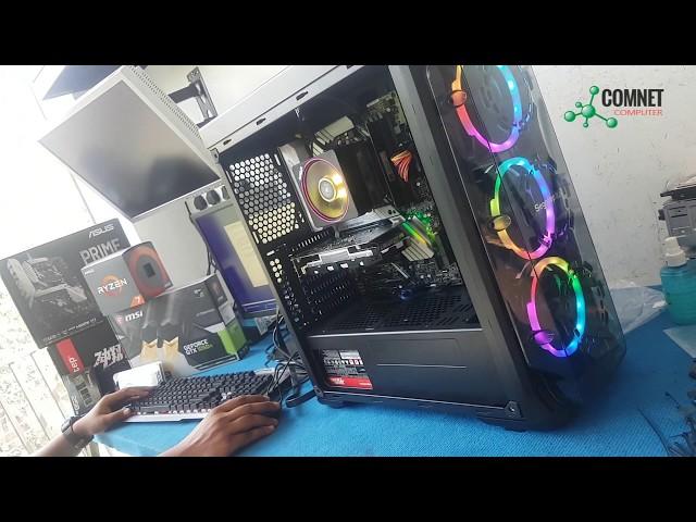 AMD RYZEN 7 2700X BUILD IN SRI LANKA ( COMNET COMPUTERS)