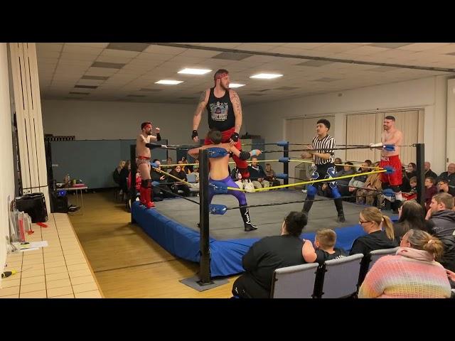 Bad Influencers vs Rocky/Mikey: House of Pain Wrestling Stapleford 1/3/25