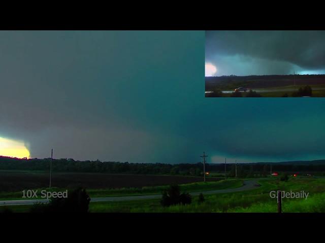 Mile Wide EF-4 Lawrence/Linwood KS Tornado - May 28, 2019