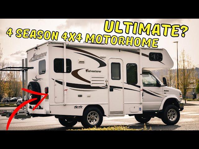 THIS is a 4x4 Ford E350 Four Season Class C Motorhome