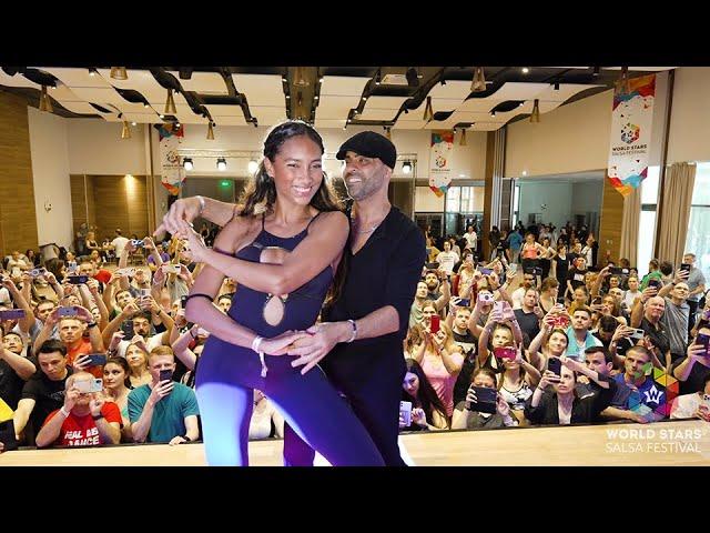 Bersy Cortez & Fadi Fusion - Salsa Workshop at World Stars Salsa Festival 2023, Albena / Bulgaria