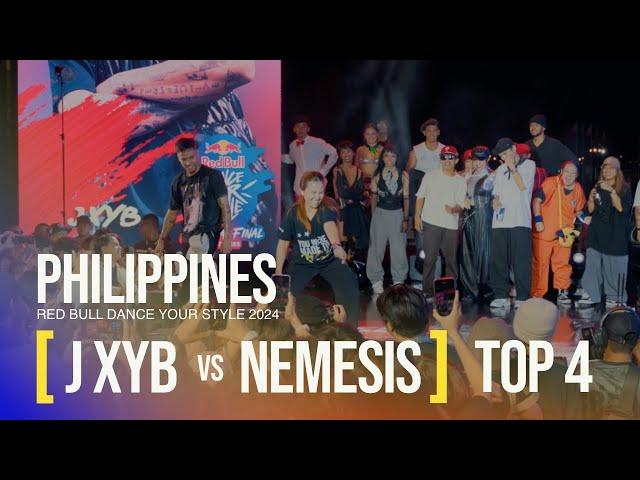 Jxyb vs Nemesis Top4 Red Bull Dance Your Style Philippines 2024