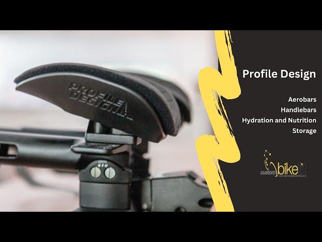 The great benefit of Profile Design products is that they tie in together, perfect for Triathlon.